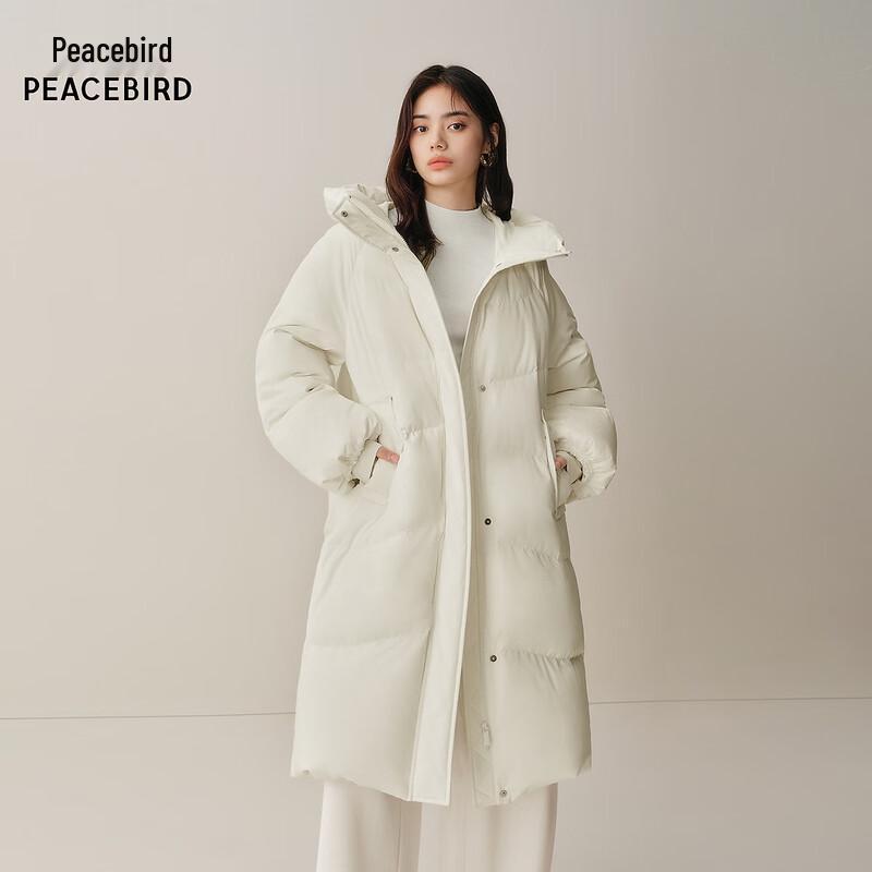 

Женский пуховик средней длины PEACEBIRD S