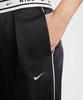 NIKE Sportswear Loose Fit Mid-Rise Satin Pants W - Black:Sale / Ih1327-010