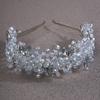 5 Colors Handmade Wedding Bride Luxury Red Blue Rhinestones Tiaras and Crowns Bridal Headband Costume Hair Accessories for Women