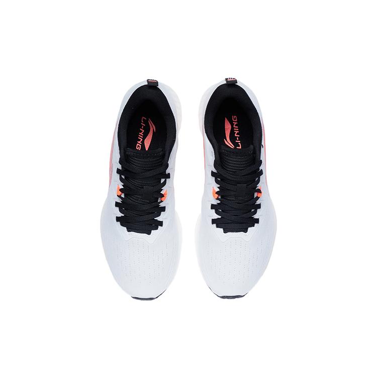 Li Ning Red Hare 4 Cushioning Slip Resistant Abrasion Resistant Low Top Running Shoes Women's White ARMR004-12