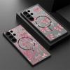 Colorful Bowknots Pattern Case For Samsung Galaxy S26 Ultra S25 Edge S24 Plus S23 S22 S21 FE Magnetic For Magsafe Matte Cover
