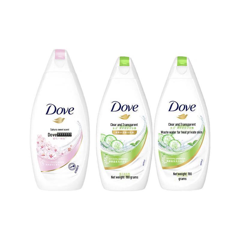 

Dove Cherry Blossom Nourishing Shower Milk & Shower Gel Bundle