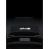 1sheet Reflective Phone Signal Battery Pattern Car Sticker