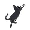 Durable Cat Metal Statues Iron Art Garden Cat Ornaments 6-style Cat Garden Stakes  Lawn Decor