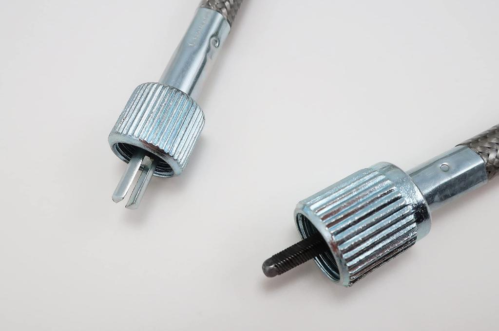KITACO Speedometer Cable for Stainless Steel (120mm Long) Monkey/Gorilla, Mesh, 908-1013300