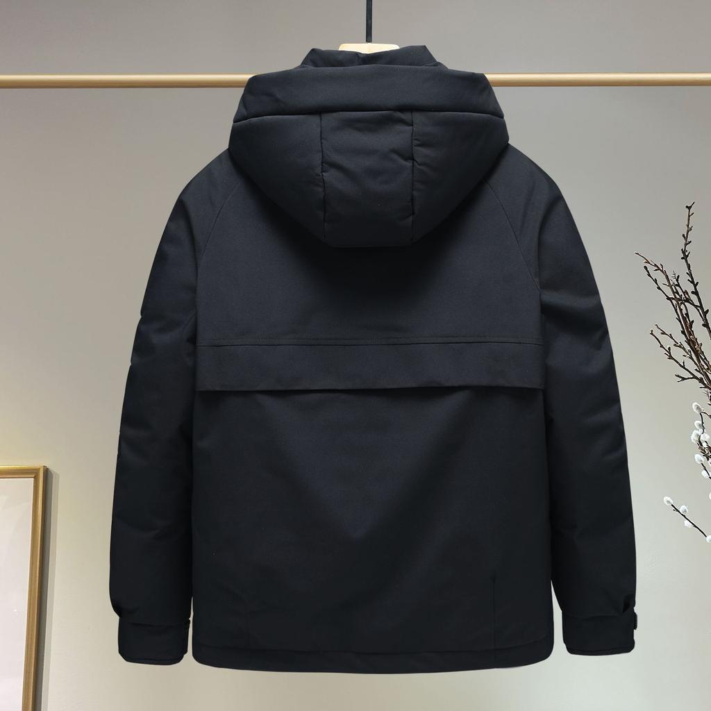 Unisex Sports Outdoor Hooded Warm Cotton-padded Jacket