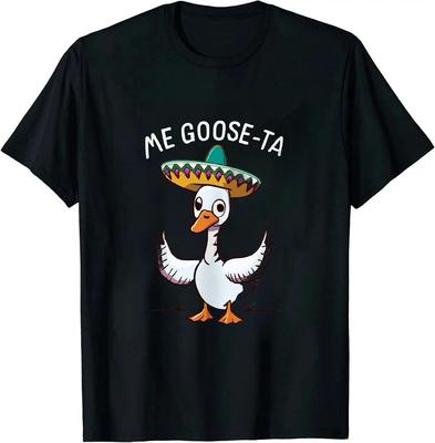 Me Goose-Ta Funny Mexican Spanish Goose Pun T Shirt Men T Shirt