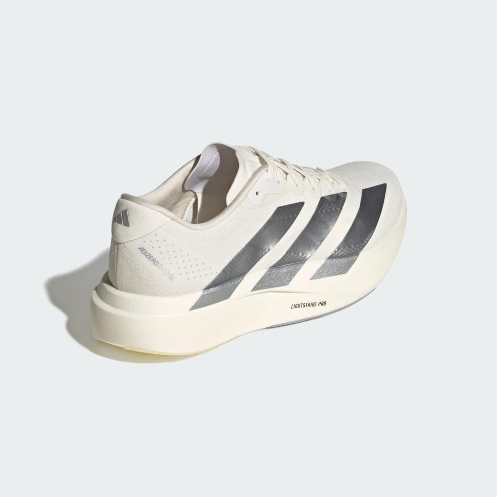 adidas Adizero EVO SL WOVEN KI6900 Men's Performance Sports Shoes Core White / Core White / Halo Silver