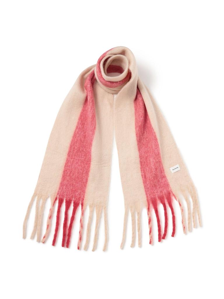 Ray Beams Women's Line Scarf, Ivory, One Size