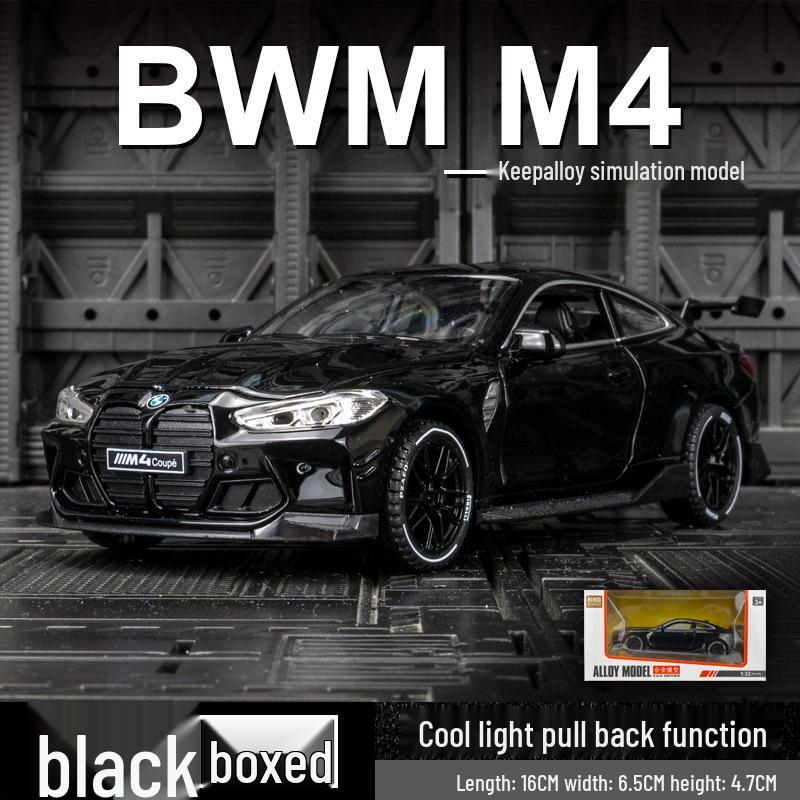 

Новый Ao XA3228 M4 Модель из сплава с большим крылом Детская инерционная игрушка со звуком и светом, украшение для автомобиля