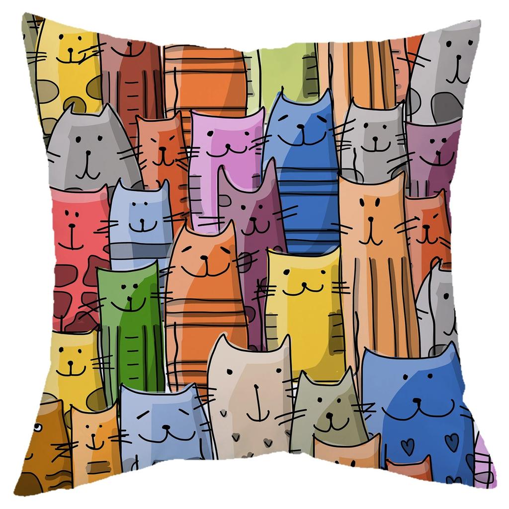 Tropical Plant Decorative Pillowcase Living Room Office Home Pillowcase Car Ornaments