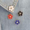Twinkle Trinket Sweet Women Cherry Blossom Flower Enamel Brooch Pin Suit Collar Badge Jewelry