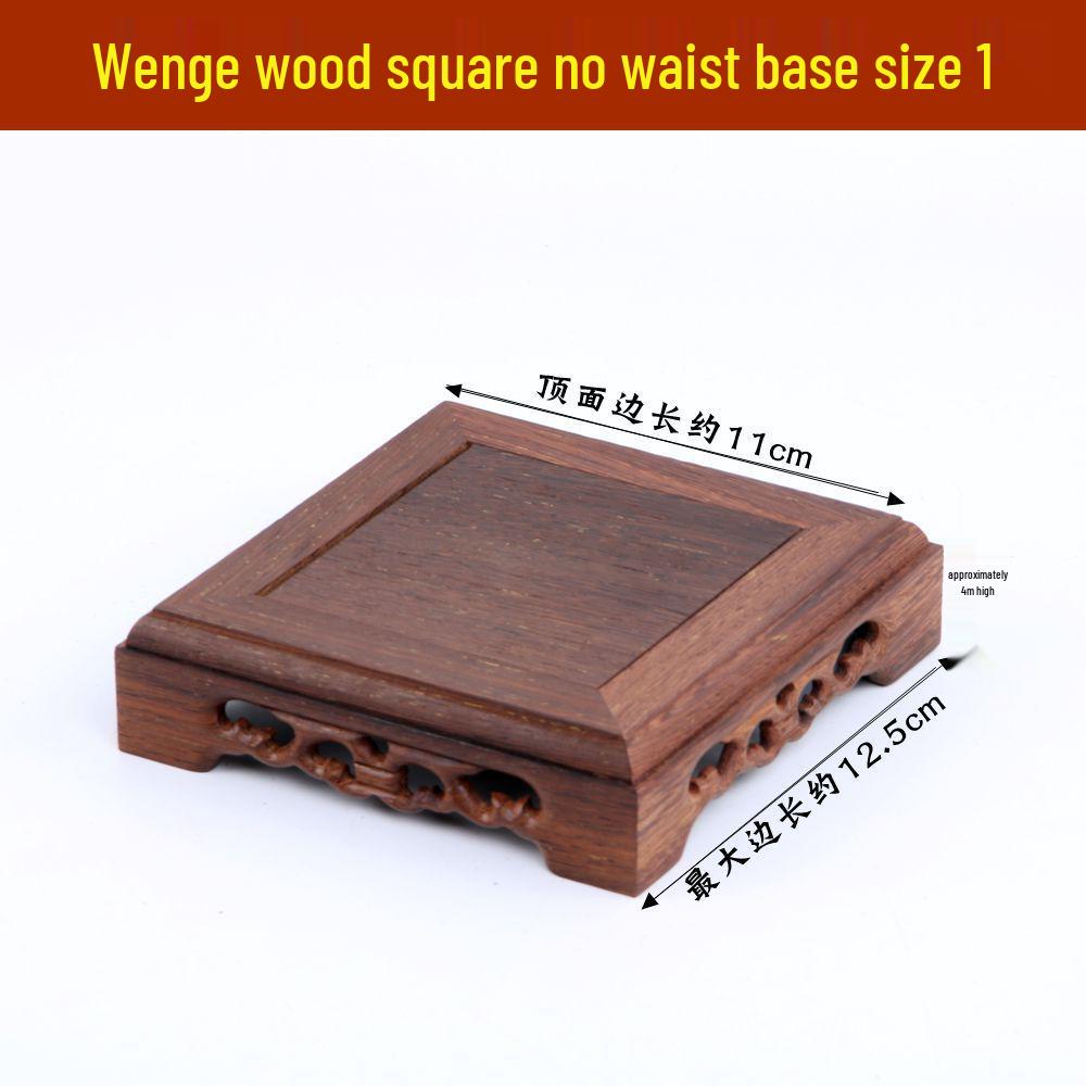 Solid Wood Tea Ceremony Stand for Teapot, Kettle, Vase, Bonsai, Buddha Ornament.