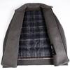Men's Winter Double-Sided Wool Lapel Jacket with Cashmere Inner Layer - Dad Style