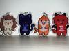 Re:Revolution Animal Acrylic Keyrings (Set) Used
