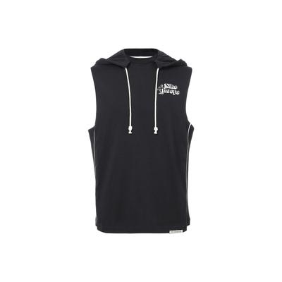 Dri-FIT Standard Issue Breathable Sport Hoodie Vest Men Tops Black DH7442-010