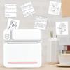 Mini Sticker Printer, Bluetooth Mini Printer , Portable Inkless Print Pod Thermal Printer for Study Notes, Anatomical Diagram, Photos, Journals, DIY