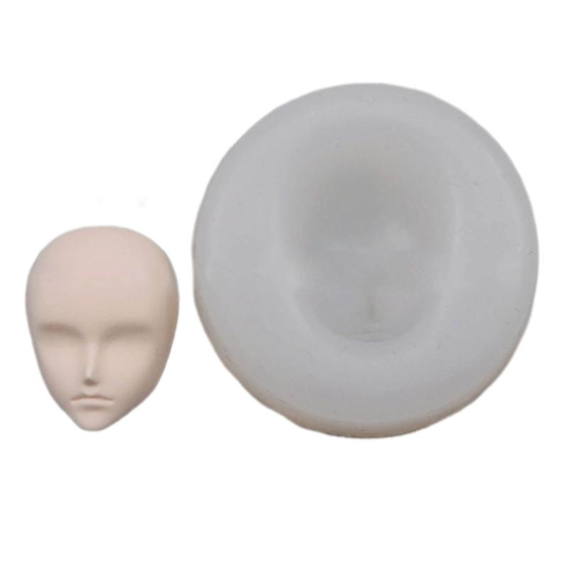 

Дитяче обличчя Глиняна форма Форма для обличчя Форма з епоксидної смоли для Шоколадних цукерок, Фонданту, Прикрас для торта