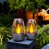 6pcs Flameless Flickering Candles, Outdoor Solar Lights, IP44, Suitable For: Decorate Parties, Weddings, Bars, Home, Dinner Outdoor Picnics