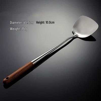 Wutuo 304 Stainless Steel Long Handle Wok Spatula Set