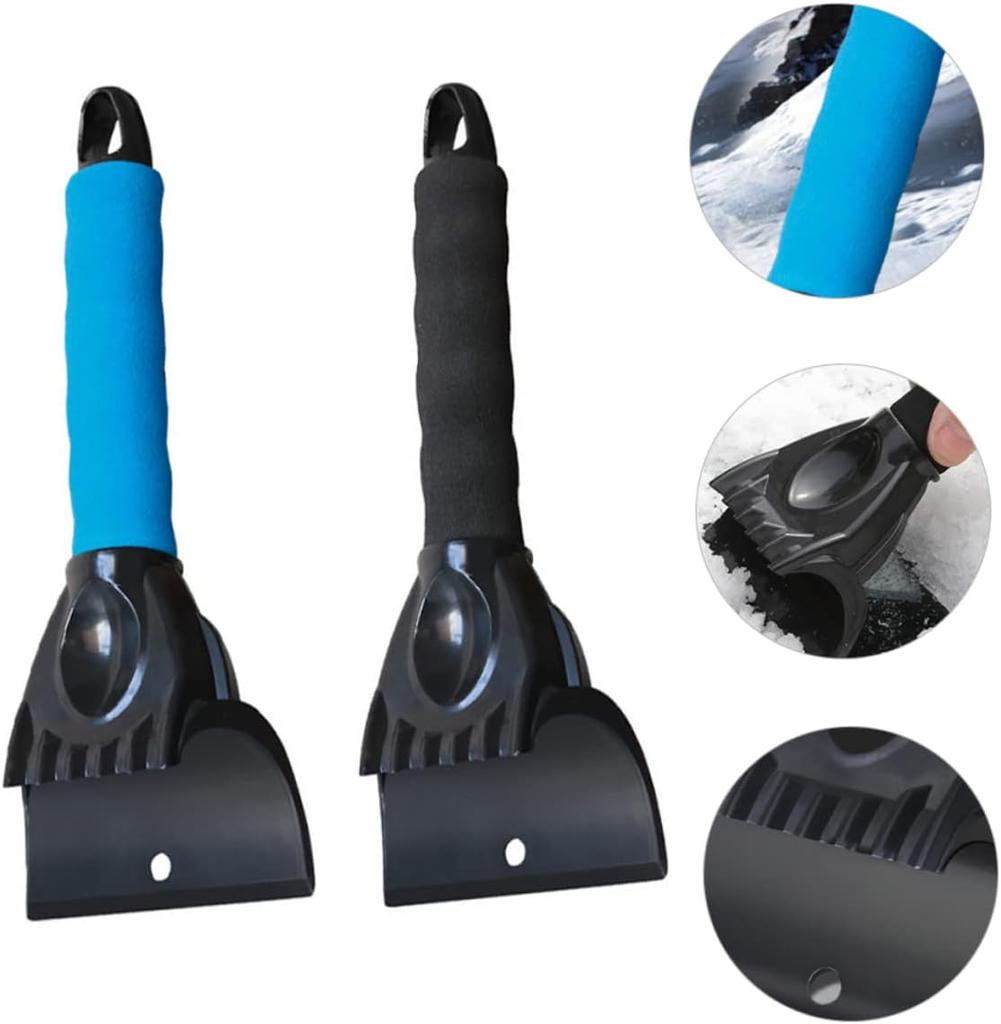 Winter Portable Auto Vehicle Ice Scraper Tools Hand Plastic Snow Shovel Brush Car Windshield Snow Sweeping Brush Snow Shovel