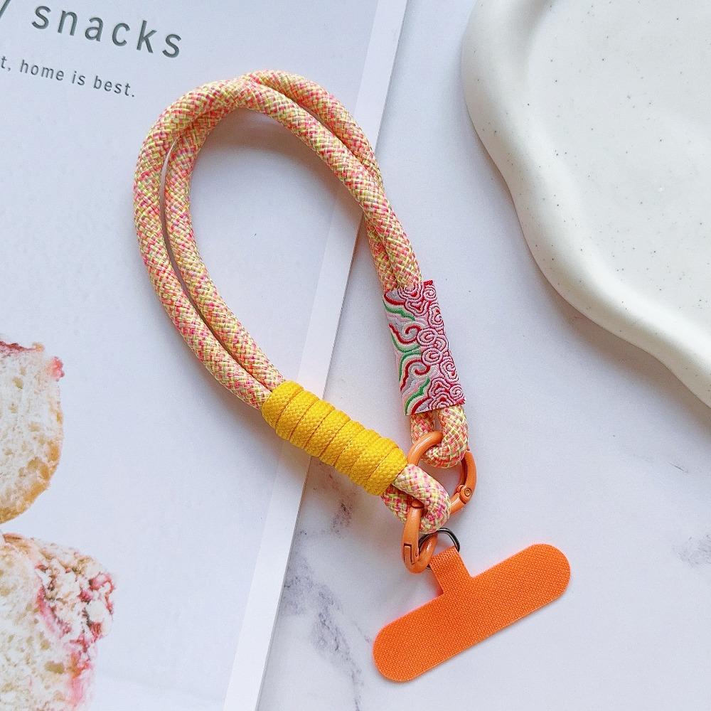 Handwoven Mobile Phone Lanyard Braided Phone Wrist Straps Universal Anti-lost Rope