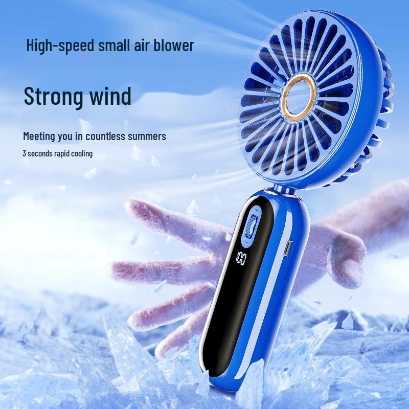 JINGRUIXIANG Portable Mini USB Rechargeable Handheld Fan