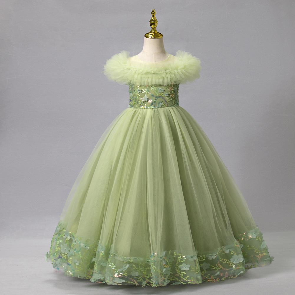 Prinzessinnen-Tüllkleid für Mädchen, für Kinder von 3 bis 12 Jahren