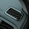 Carbon Fiber Dashboard Air Vent Outlet Cover Trim For Honda CR-V CRV 2017-