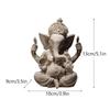 Hindu Deity Figurine Resin Statue Tabletop for Altar,