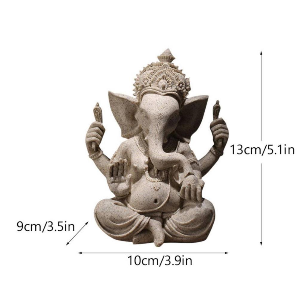Hindu Deity Figurine Resin Statue Tabletop for Altar,