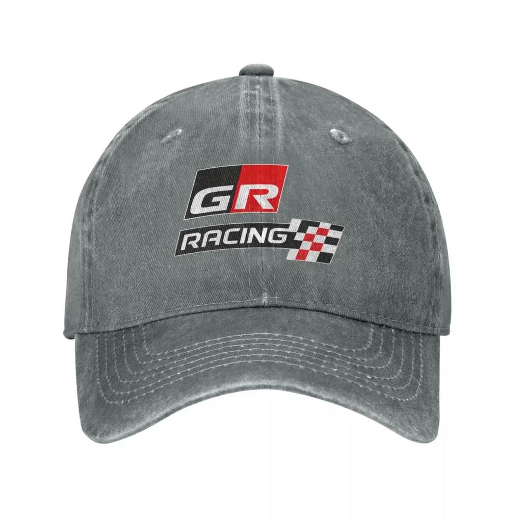 GR Unisex Style Baseball Cap Distressed Hats Cap Retro Outdoor All Seasons Travel Adjustable Fit Sun Cap