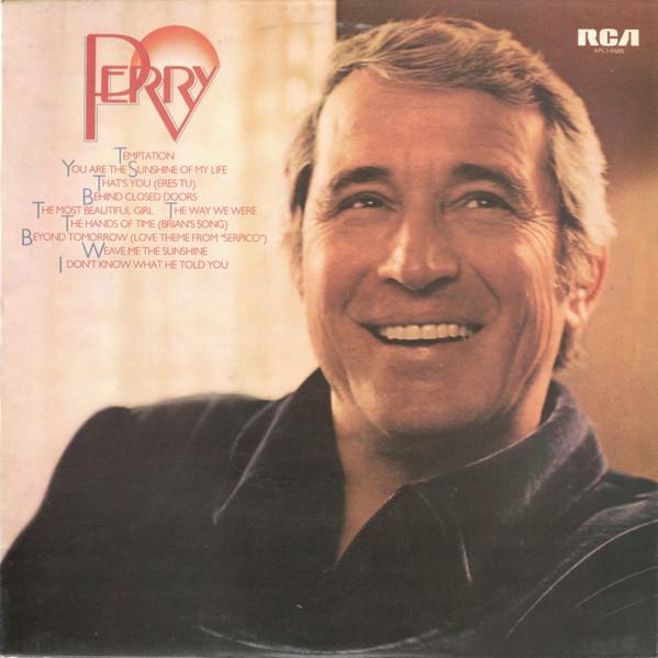 

Виниловая пластинка PERRY COMO - Perry APL10585 RCA, RCA Victor UK Поп Б/У