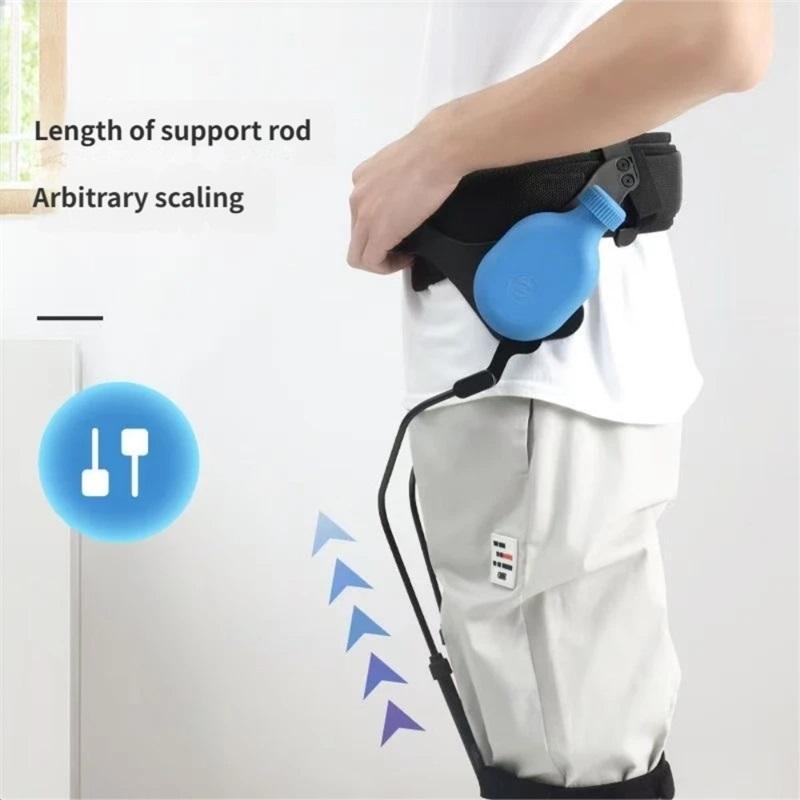 Stroke Hemiplegic Exoskeleton Lower Limb Leg Lift Walker Walking Assistance Elderly Rehabilitation Training Equipment