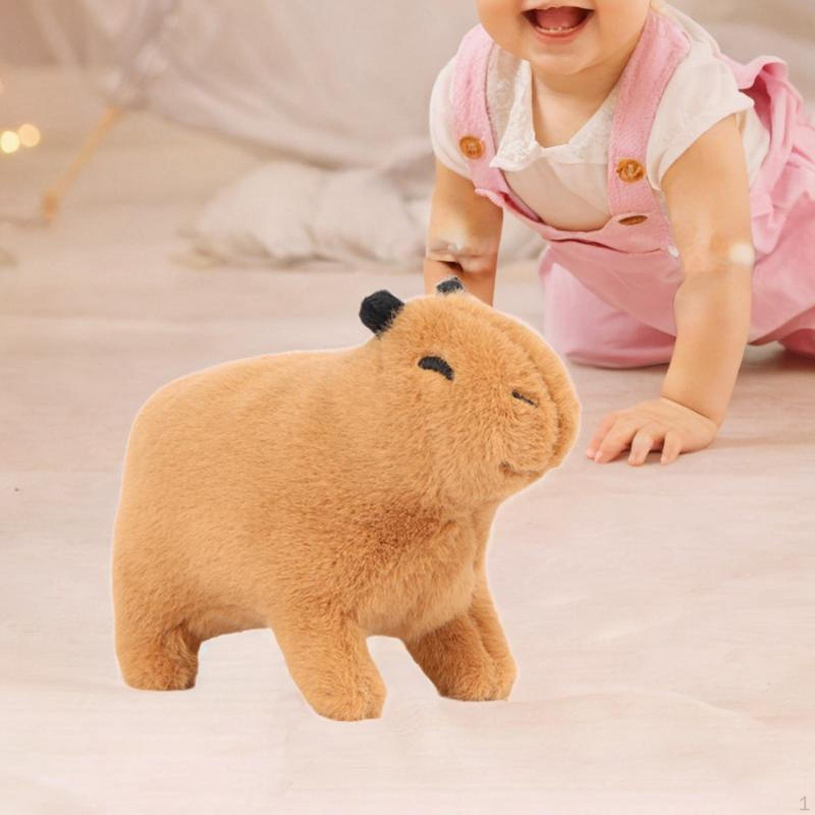 

Плюшевая игрушка капибара, подушка для куклы капибары, плюшевый подарок, чучело животного для домашнего декора 17cm