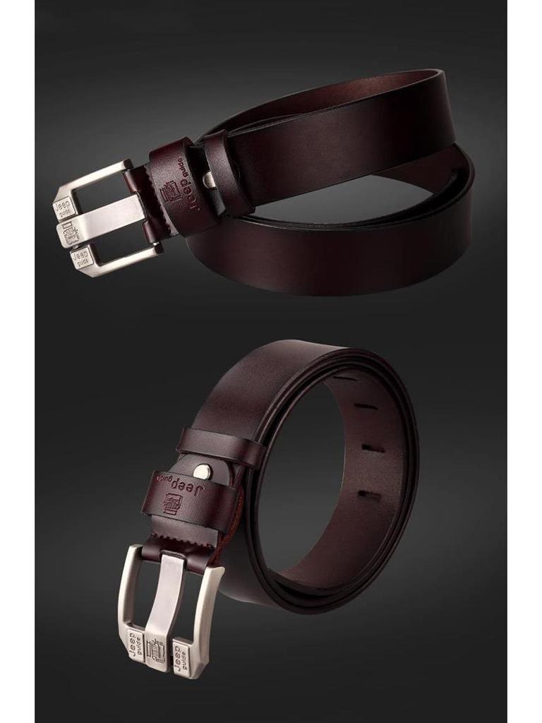 Men's Korean-Style Retro Belt - Strong, Wear-Resistant, Luxury High-End Fashion for Young Professionals