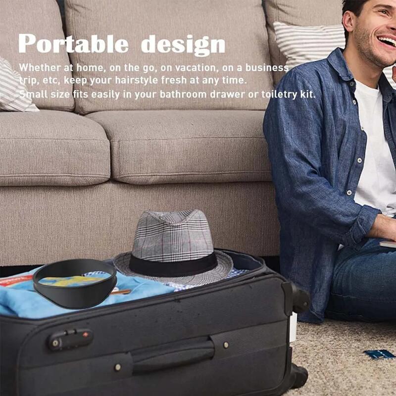 DIY Home Haircuts Curved Headband Silicone Neckline Shaving Template and Hair Cutting Guide Hair Styling Tool