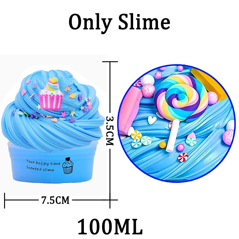 Butter Slime Fluffy Slimes Plasticine Making Kids Toy Putty Snail Toy Kids Slime Cream Cloud Plasticine Gifts Toys for Children