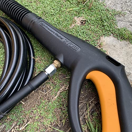 <HOTEISON> Ryobi High-Pressure Washer High-Pressure Hose 40MPa 60℃ Standard Hose Compatible Replacement 8M