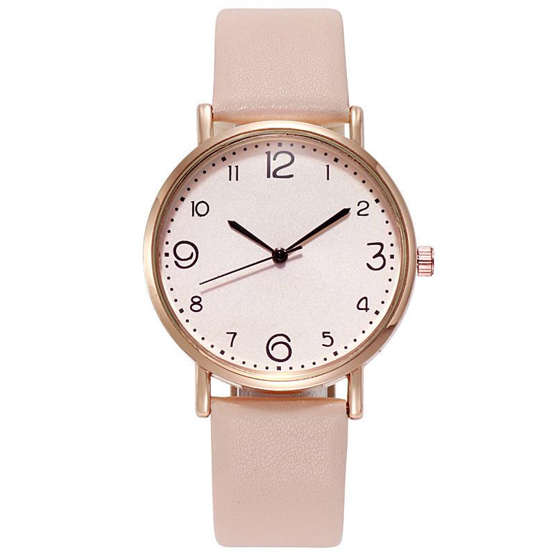 

Minimalist Digital Watch For Women With Quartz Movement And Pu Strap Perfect For Casual Wear