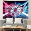 Manly Warringah Sea Eagles Print Tapestry, Lightweight Wall Hanging, for Bedroom, Dorm, Living Room, Home Art Decor, Birthday Christmas Gift for Frien