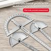 High-Precision Stainless Steel Angle Square, Professional Woodworking Tool for Accurate Angle Measurement and Marking