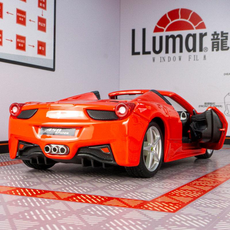 Bburago 1:24 Ferrari 458 Spider Supercar Alloy Car Diecasts & Toy Vehicles Car Model Miniature Scale Model Car For Children
