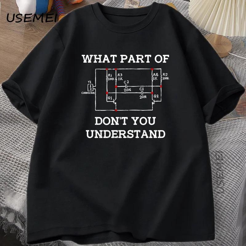 Born To Ride Print T-Shirt Lässige Kurzarm-Oberteile Sommer-T-Shirts für Herren 100% Baumwolle Rundhals Oversize Streetwear Basis-Top