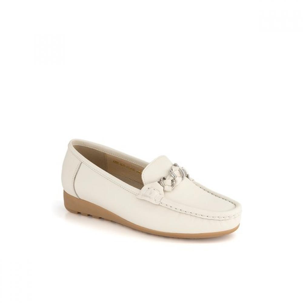 Vainer Women Comfort Loafer Ivory 3y31s00iv 225
