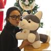 Simulation Husky Cartoon Plush Toy Animal Doll Dog Kid Soothing Gifts Sleep