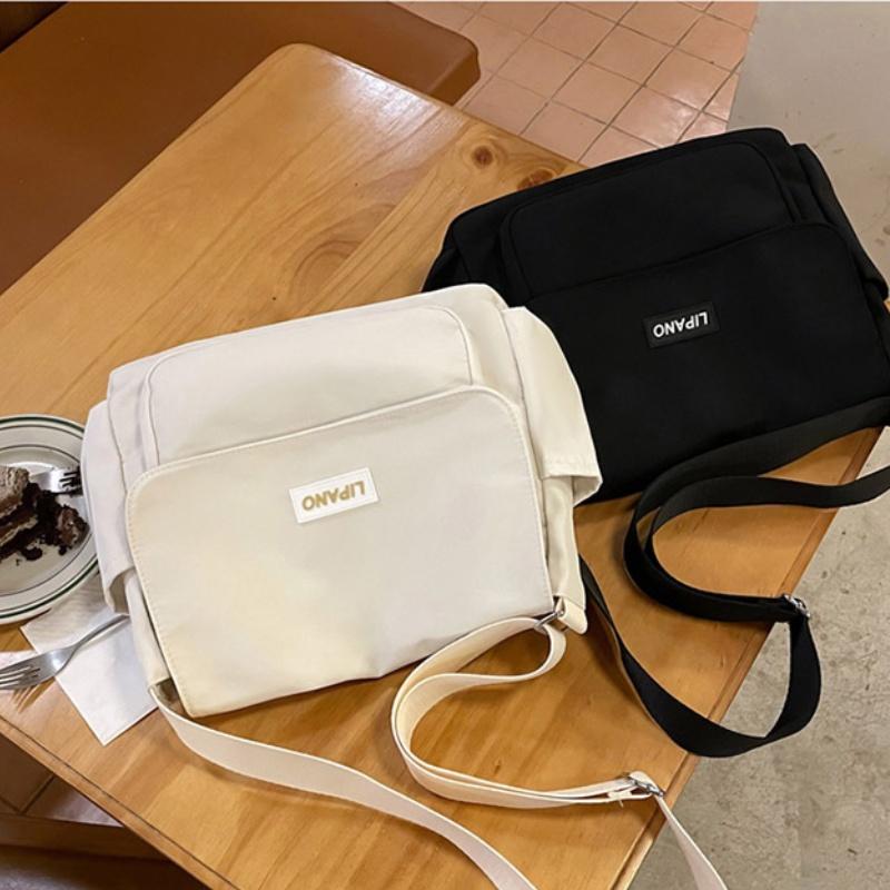 Large Casual Shoulder Bag For College Students Vintage Style Mini Design Multiple Colors Available Characters)