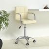 Day and Night - Day and Night Cream Fabric Swivel Office Chair