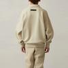 Fear Of God Essentials SS22 Solid Logo Print Loose Long Sleeve Polo Shirt Kids tops FOG-SS22-353