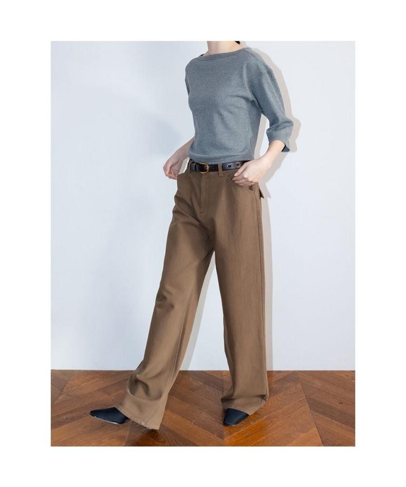 Diaepeocheo 90S Aude Pants Brown (Ta6221A03D)